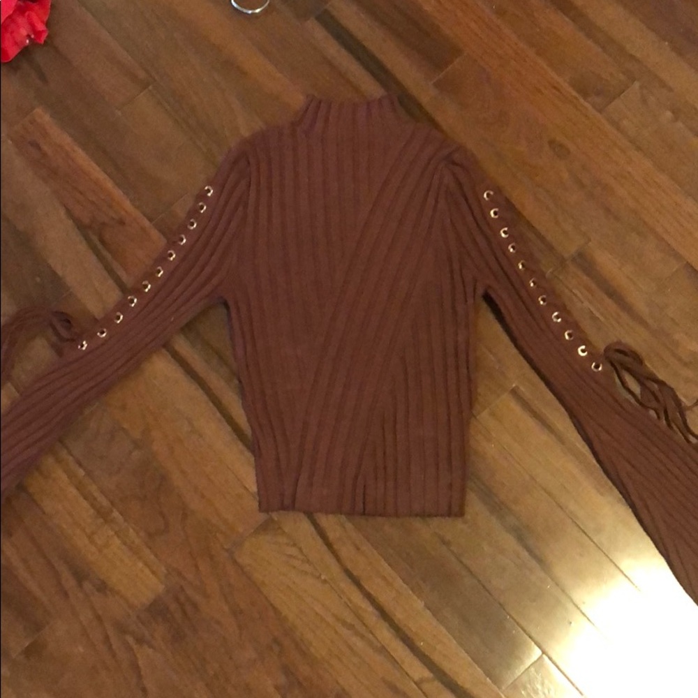 Cropped sweater